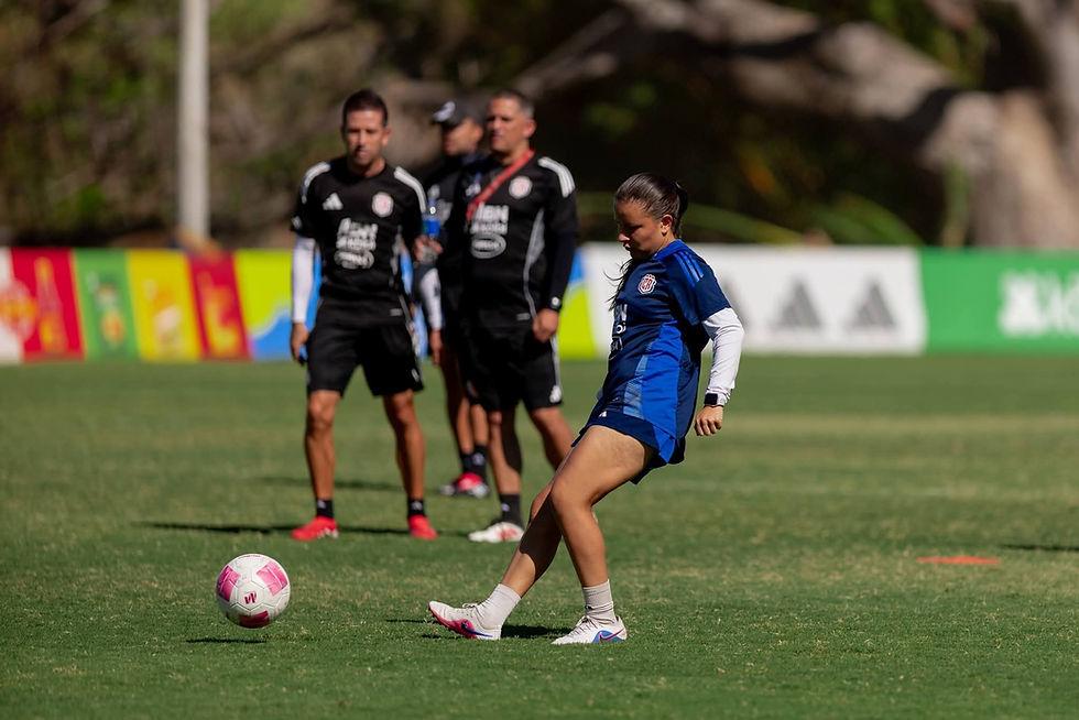 La selección sub-17 Femenina lista para iniciar los juegos Clasificatorios al mundial.🇨🇷🇨🇷