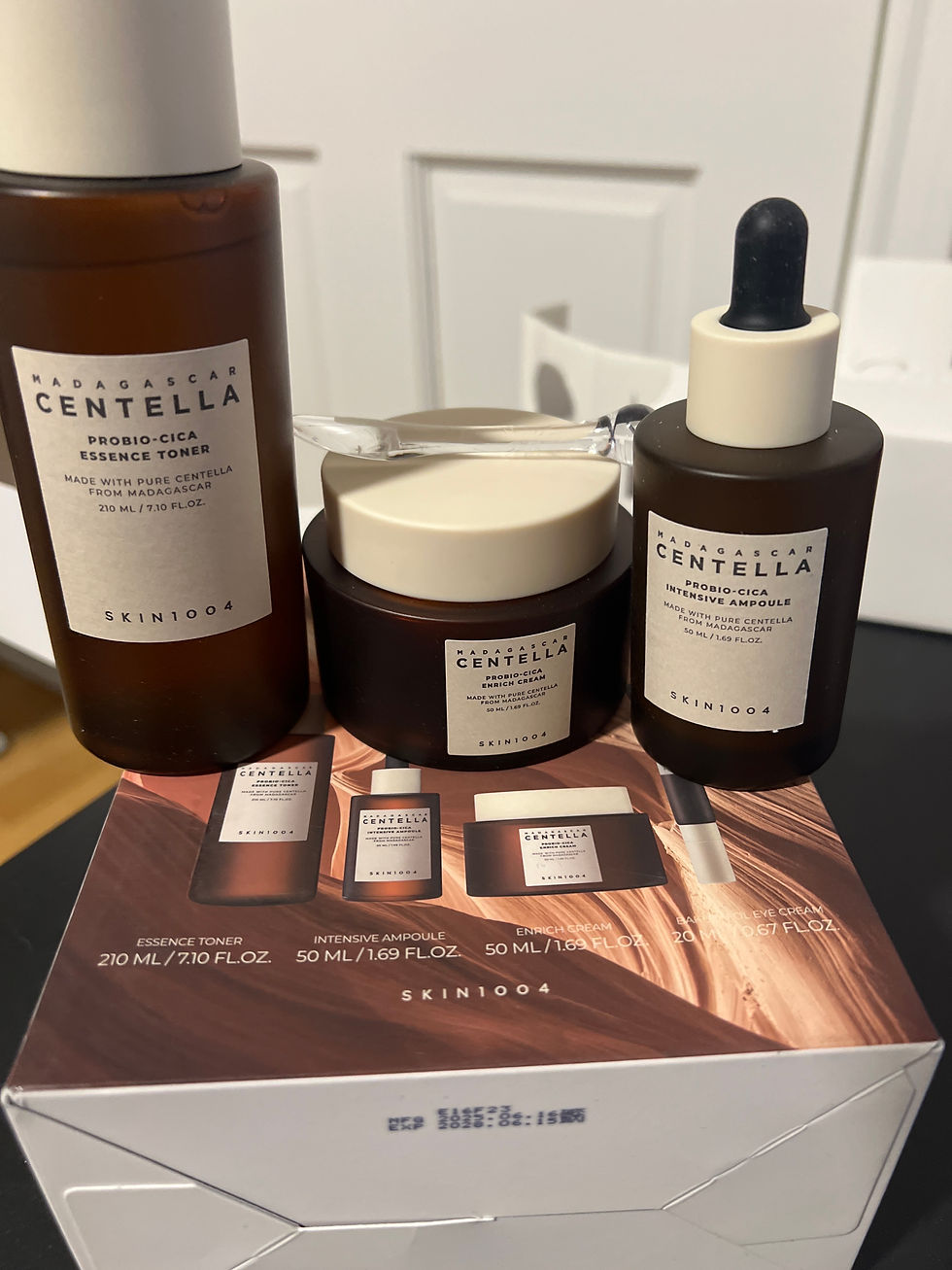 Thumbnail: SKIN1004 Madagascar Centella Probio-Cica Skincare Set 3Pc Set & Applicator Spoon