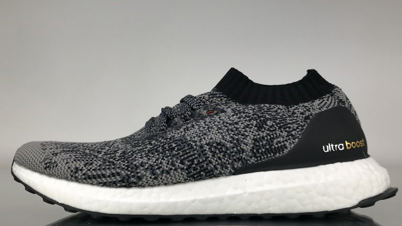 ultra boost uncaged black white