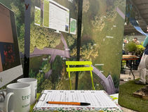 Front and centre at the Cornwall Garden Society Spring Flower Show!