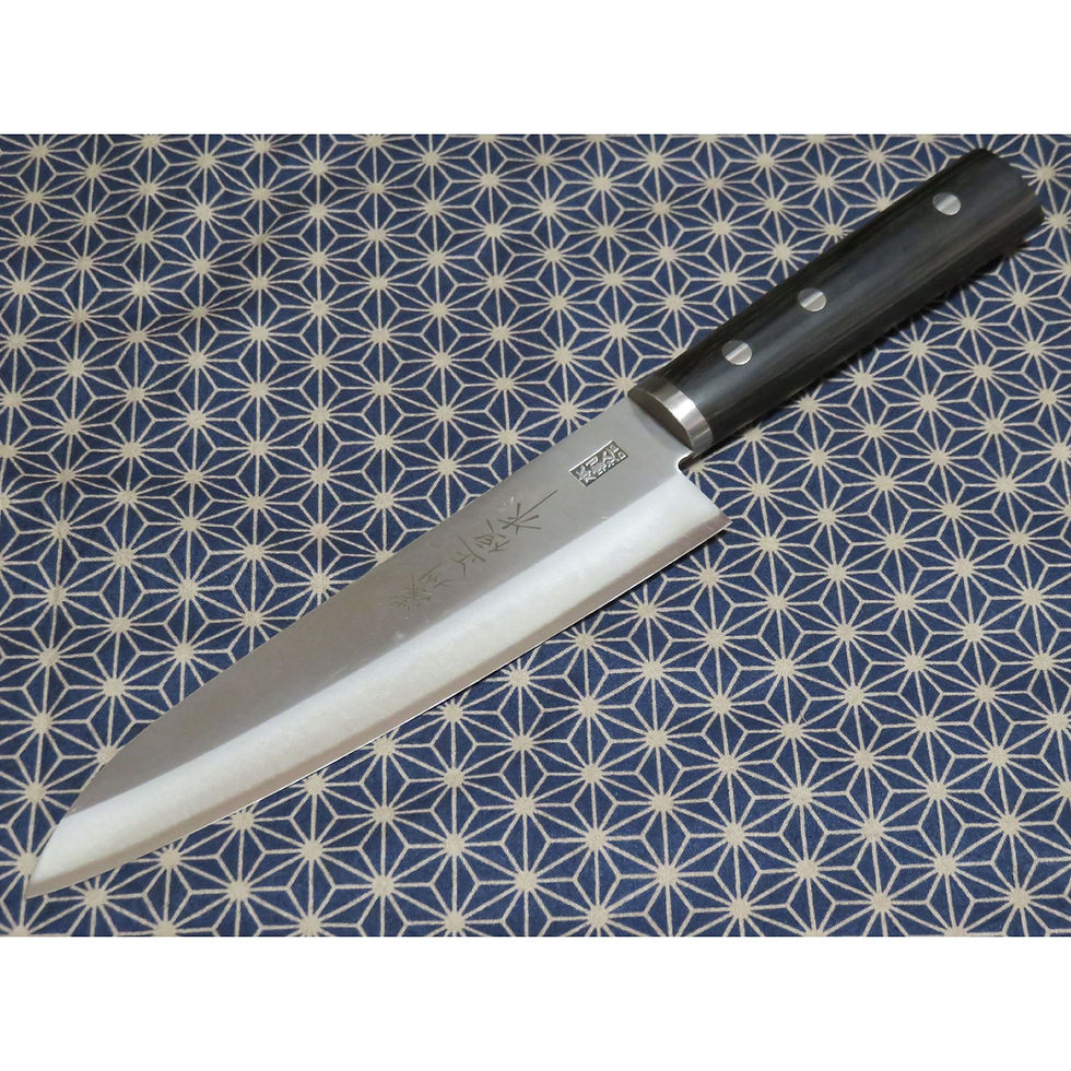 濃州正恒作 白紙二号鋼-本割込 業務用牛刀(洋包丁)180㎜