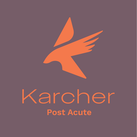 Logo design created for Karcher Post Acute Care facility in Nampa, Idaho