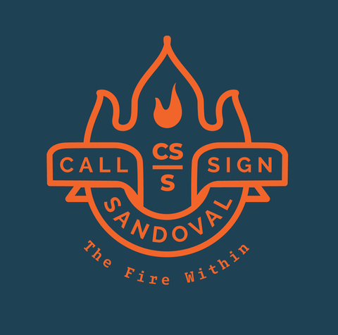 Logo design concept for creators/bloggers Call Sign Sandoval