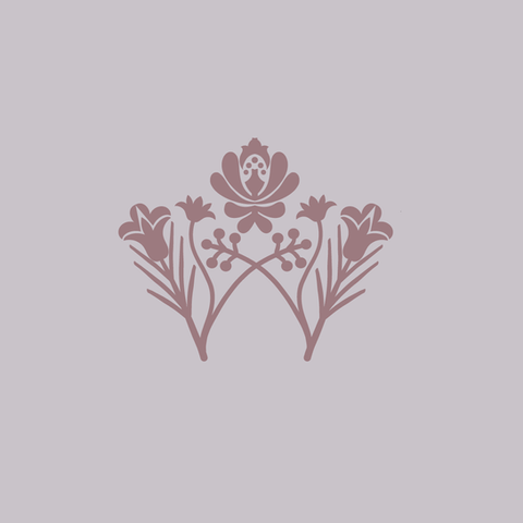 "W" logo mark concept option for Wildwood Wedding Films branding and identity.