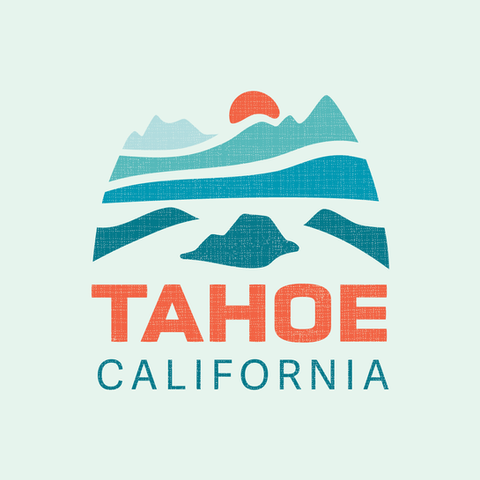 Tahoe California Logo by Krista Cavender Branding Specialist and Designer
