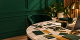 Elegant Green and Gold Creative Workspace.png