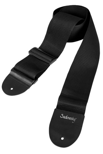 Sadowsky MetroLine 本革ベースストラップ 黒 Sadowsky MetroLine Genuine Leather Bass Strap Brown (Gold