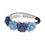 Thumbnail: Denim Camellia on Leaf Headband