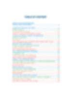 Table of content