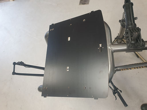 Install the bottom plate