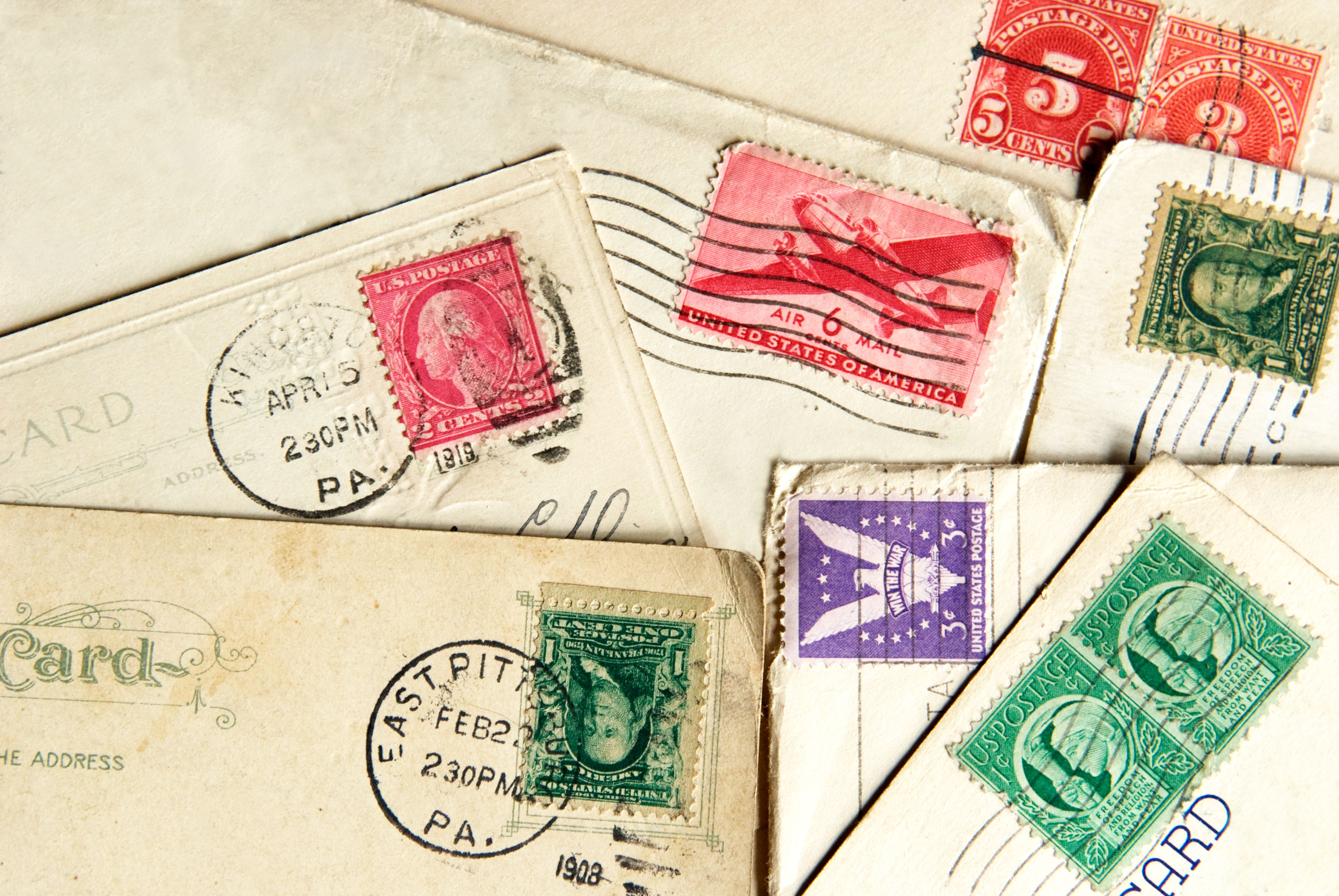 various-stamps