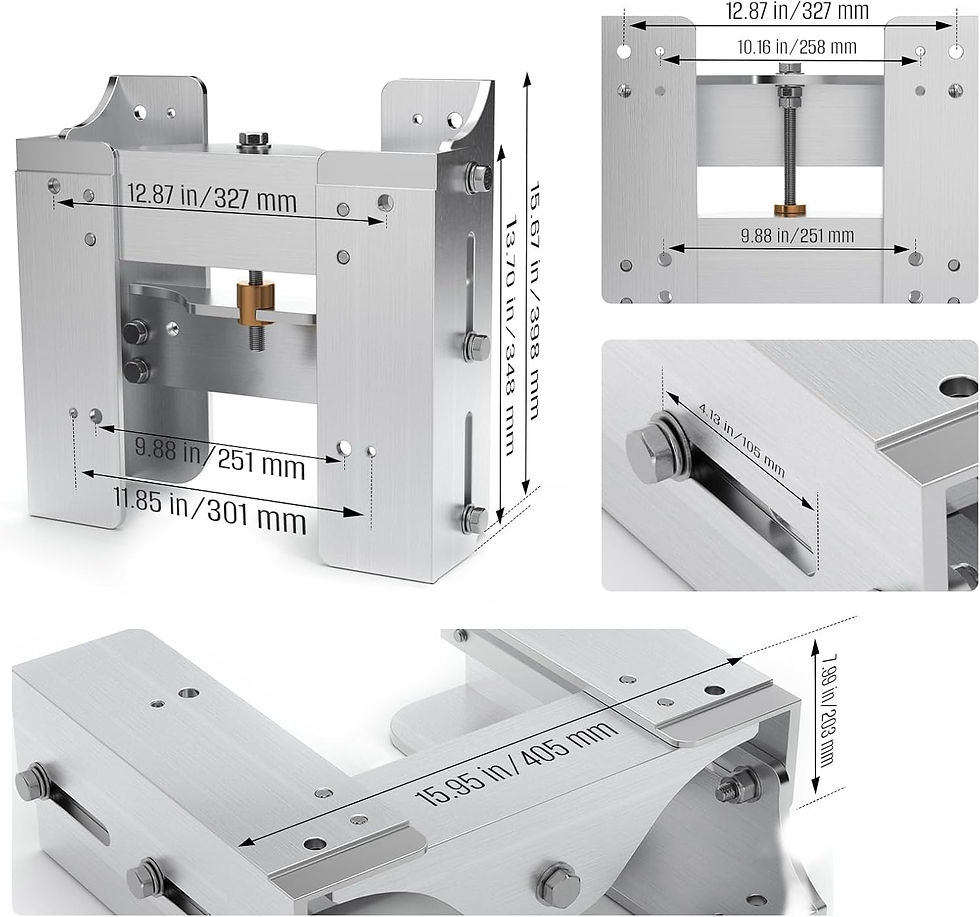 Miniatura: JACKPLATE MANUAL SEPARACION 8"