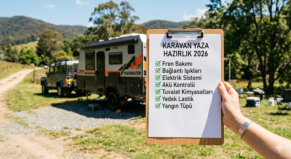 Yaz Rotalarına Hazırlık: Karavanınızı Kontrol Etmenin Önemi