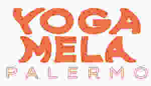 logo del fectival yoga mela en palermo