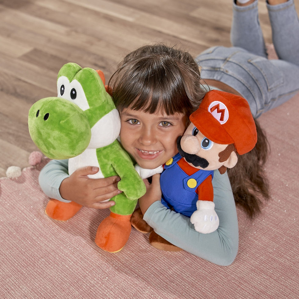 Thumbnail: Girl holding Yoshi toy