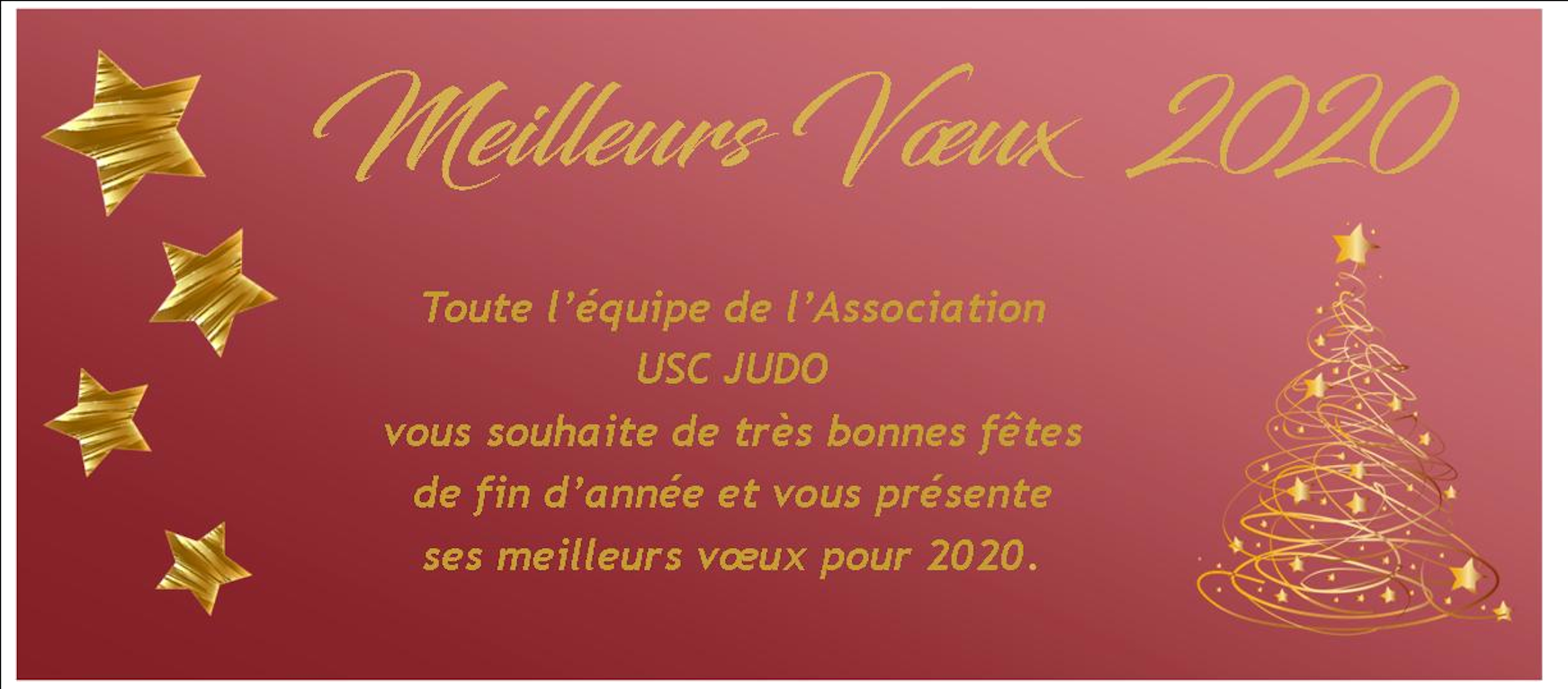 Vœux USC Judo