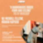 "A Harmonious Order: Form and Feeling" Poetry Poetry Workshop with Manan Kapoor