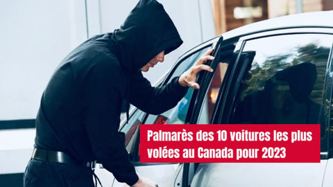 Toyota Highlander en tête du palmarès des véhicules les plus volés au Canada