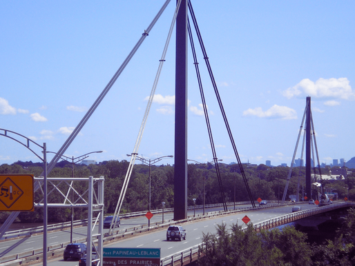 Le pont Papineau-Leblanc sera fermé ce week-end entre Montréal et Laval