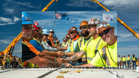 Les ingénieurs d’exploitation du Canada et des États-Unis se rencontrent au Pont Gordie Howe pour un