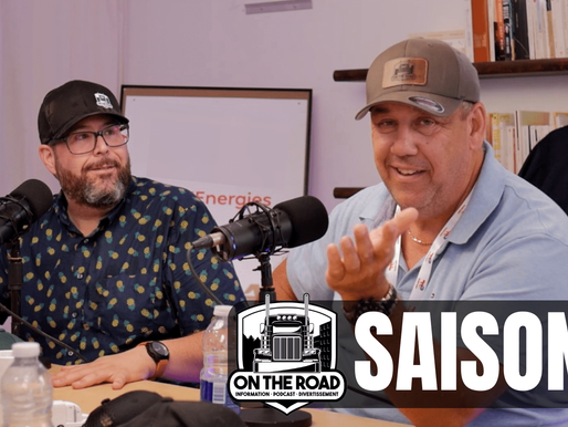Première saison remarquée pour le nouveau podcast des camionneurs: On the road Québec