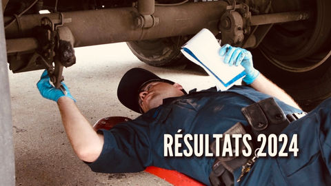 Le CVSA publie les résultats de la Semaine de la sécurité des freins 2024