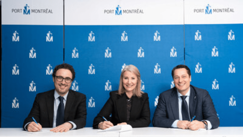 Le Port de Montréal conclut une entente avec Pomerleau et Aecon pour la conception des travaux en ea