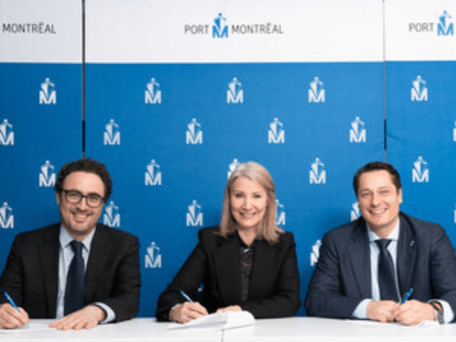 Le Port de Montréal conclut une entente avec Pomerleau et Aecon pour la conception des travaux en ea