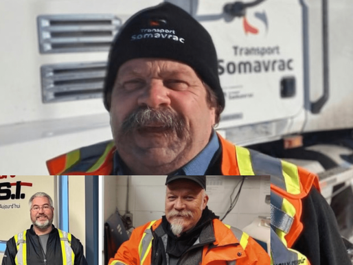 Groupe Somavrac souligne l’engagement de camionneurs