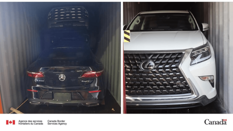 Grand Toronto : 11 véhicules volés retrouvés par l’ASF