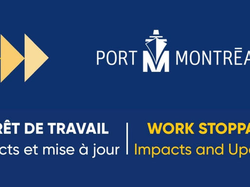 [Port de Montréal] L’APM relance ses activités et appelle à une réflexion collective pour une paix i