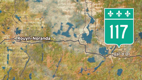 Nouvelles mesures pour la sécurisation et l’amélioration de la route 117 en Abitibi-Témiscamingue