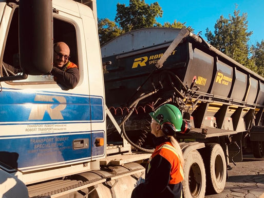 [En photos] ArcelorMittal remercie les camionneurs