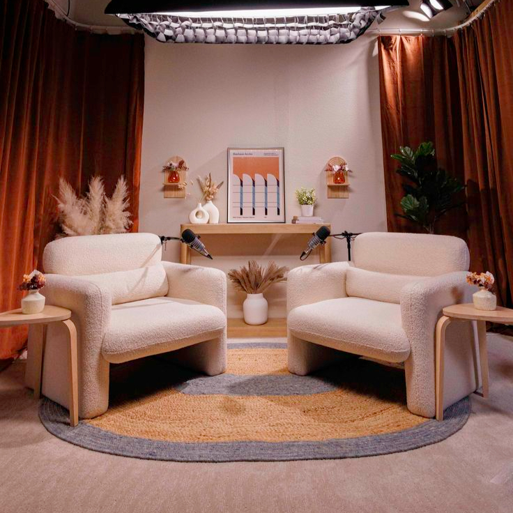 Rustic Podcast Set