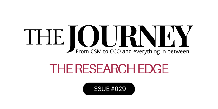 The Journey: #29 The Research Edge