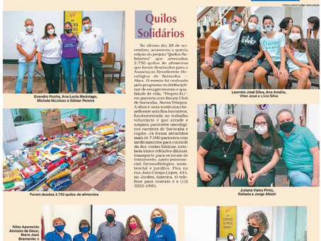 Quilos Solidários - Jornal Cruzeiro do Sul