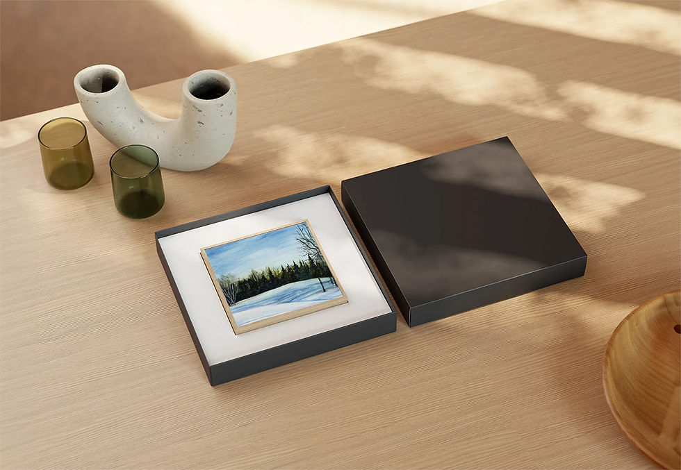 Thumbnail: Art-Box, Gift Package | WC-10 / 1730 US Hwa 1A, View 3  | K. Batalamas Art