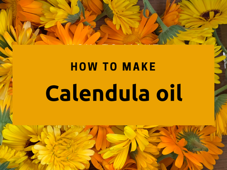How to make Calendula Oil