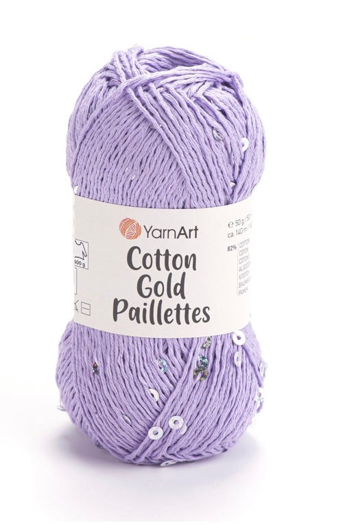 Miniatura: Cotton Gold Paillettes (7110 al 7117)