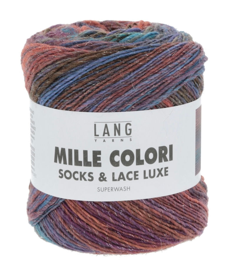 Miniatura: Lang Yarns Mille Colori Socks & Lace Luxe  (202 al 217)