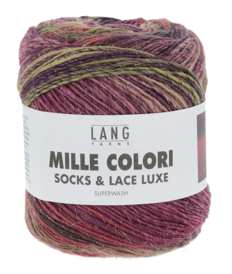 Miniatura: Lang Yarns Mille Colori Socks & Lace Luxe  (202 al 217)
