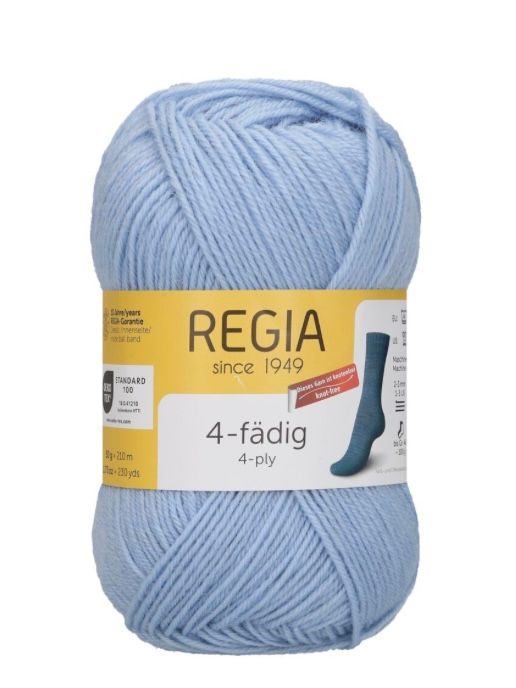 Miniatura: Regia Solida 4ply (Fingering) 50 gramos (1060 al 2143)