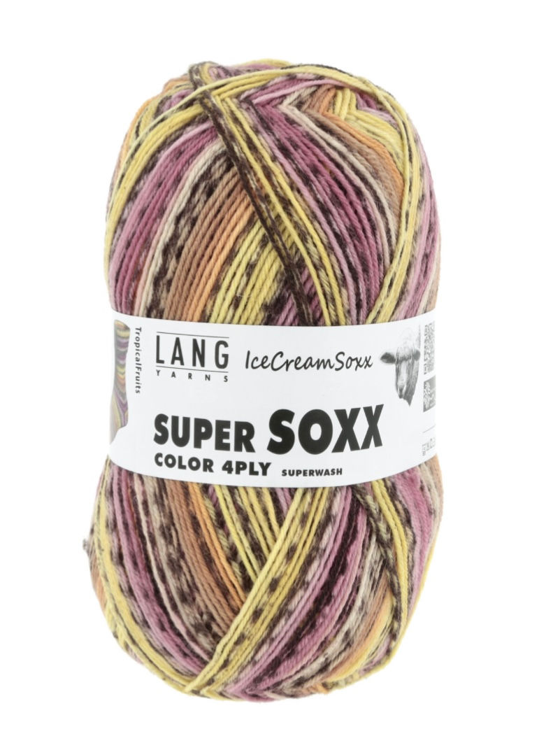 Miniatura: Lang Yarns Súper Soxx 4ply (Fingering) variegado