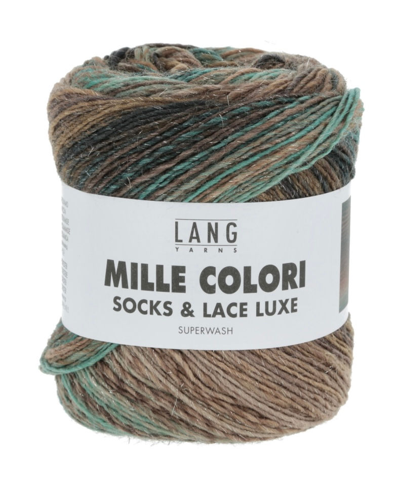 Miniatura: Lang Yarns Mille Colori Socks & Lace Luxe  (202 al 217)