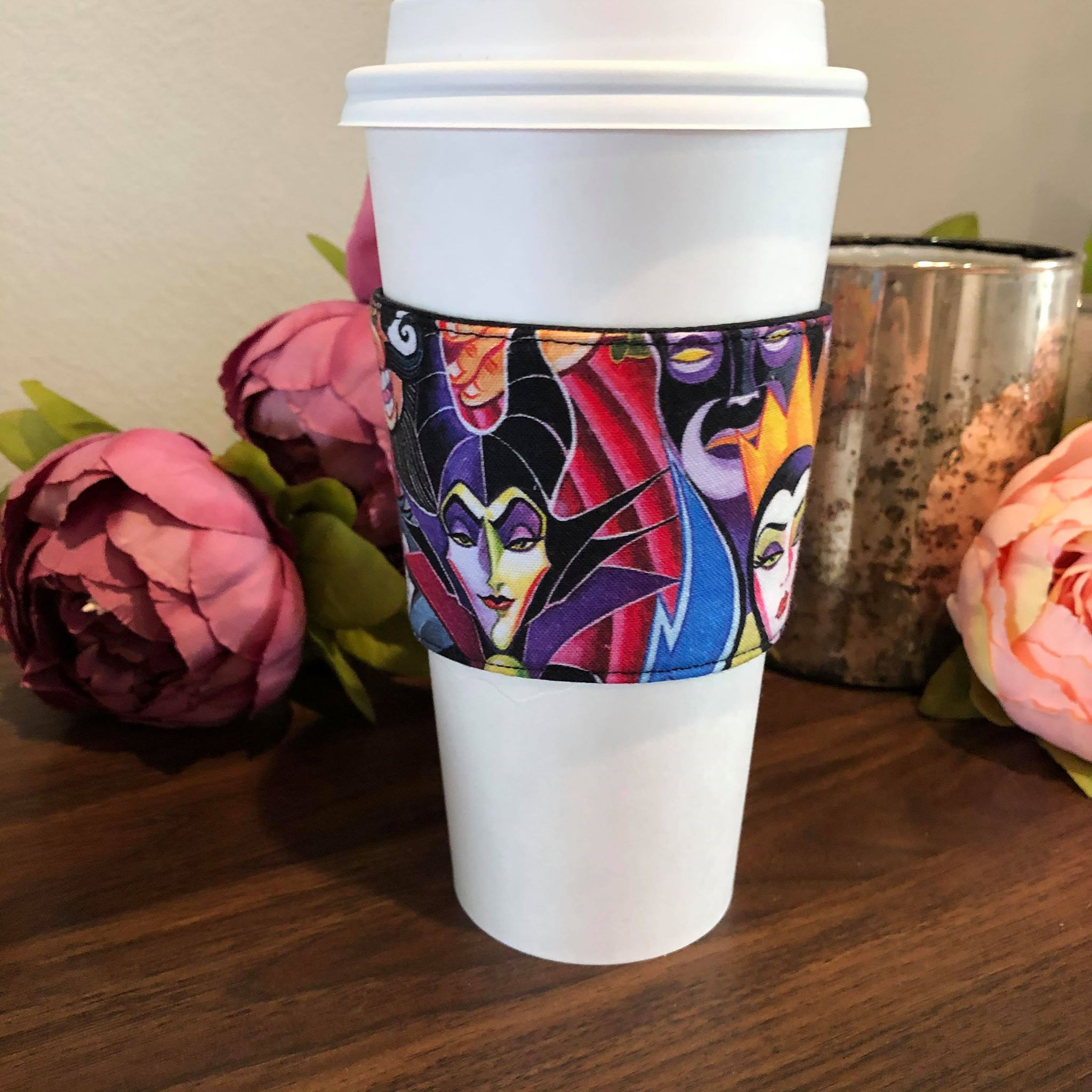 Disney Villains Soft Drink / Coffee Cozy