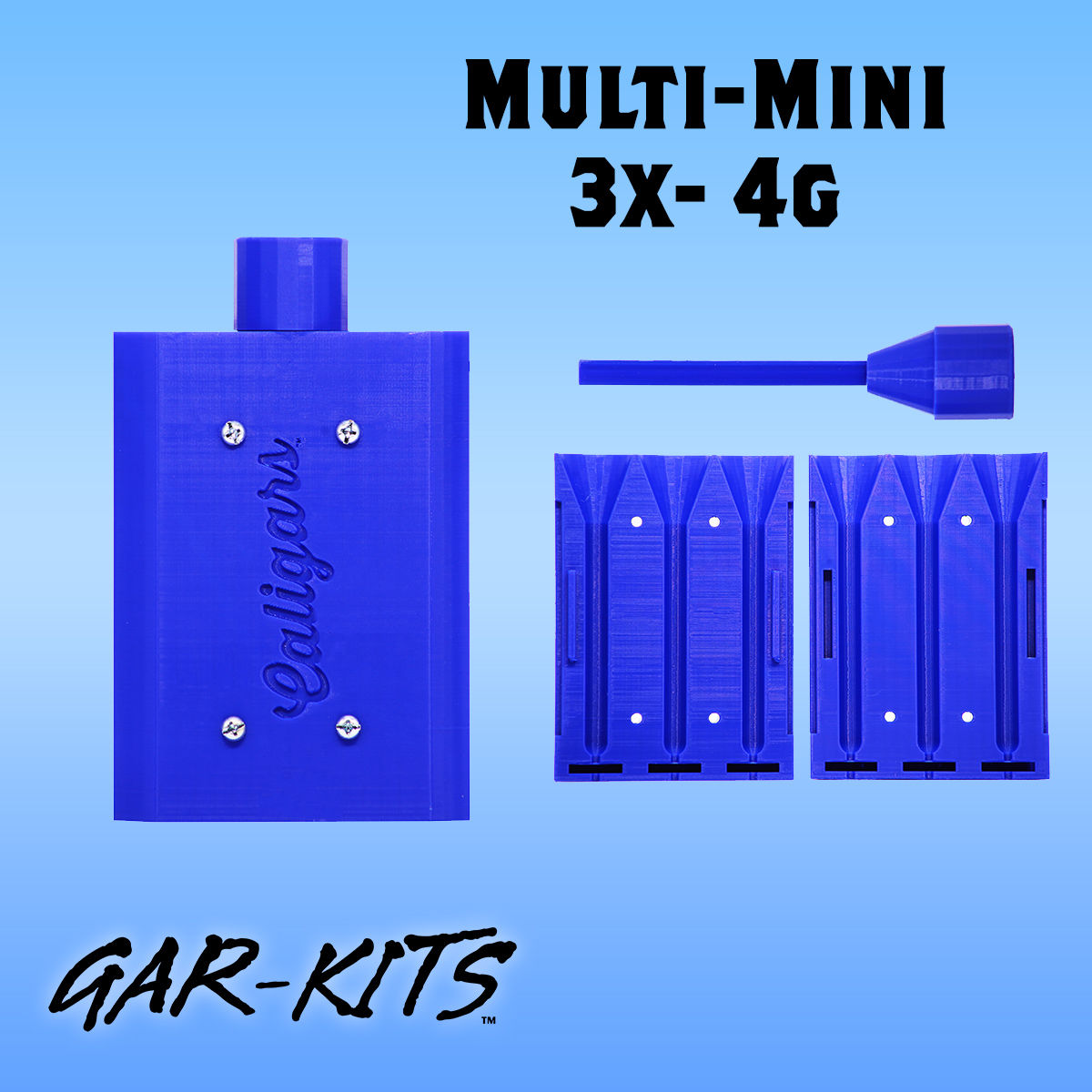 Multi-Mini-Gar 4g 8.5mm x3