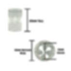 Prerollers-Glass Tips-Large 16mm,18mm, 20mm Sizes