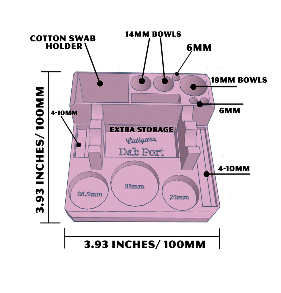 Miniaturbild: Dab Port- Square -XXL