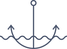 Navy anchor underwater