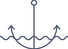 Navy anchor underwater